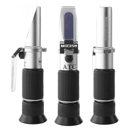 Ручной рефрактометр для определения концентрации сахарозы (Брикс) МЕГЕОН 72004 купить по низкой цене | МАКСПРОФИТ