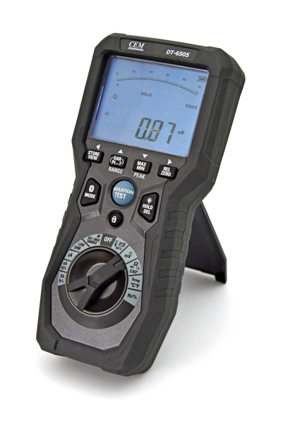 CEM DT-6505 Измеритель сопротивления изоляции Микроомметр высокого разрешения с мультиметром True RMS купить по низкой цене | МАКСПРОФИТ